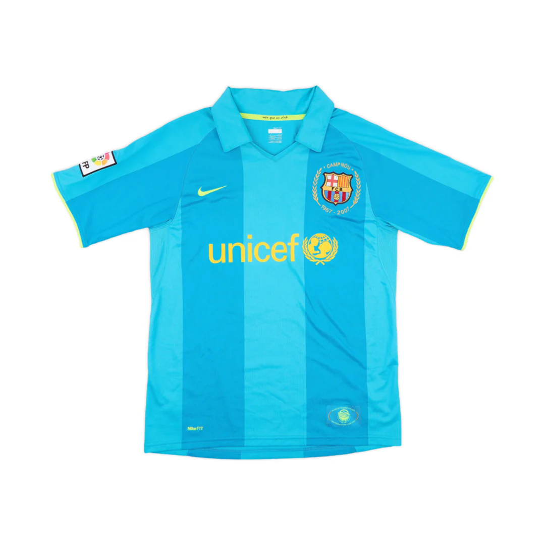 2007-08 FC Barcelona Away Kit