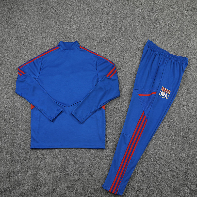 Olympique Lyon 23/24 - Tracksuit - 1/2 Zip