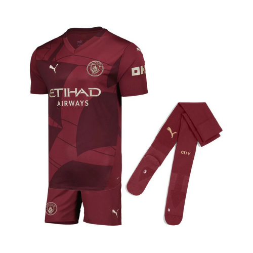 Manchester City Kids' Third Kit 24/25
