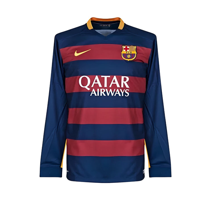 Barcelona Home 15/16 - Long Sleeve