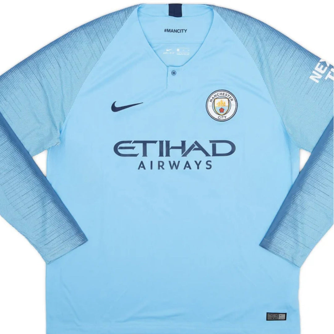 Manchester City Home 18/19 - Long Sleeve