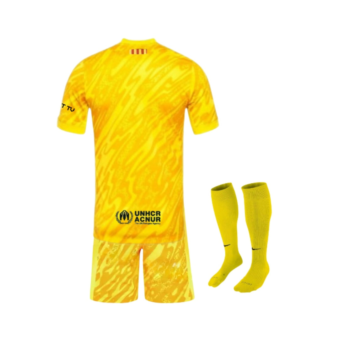 Kids Kit - Barcelona Goalkeeper 24/25