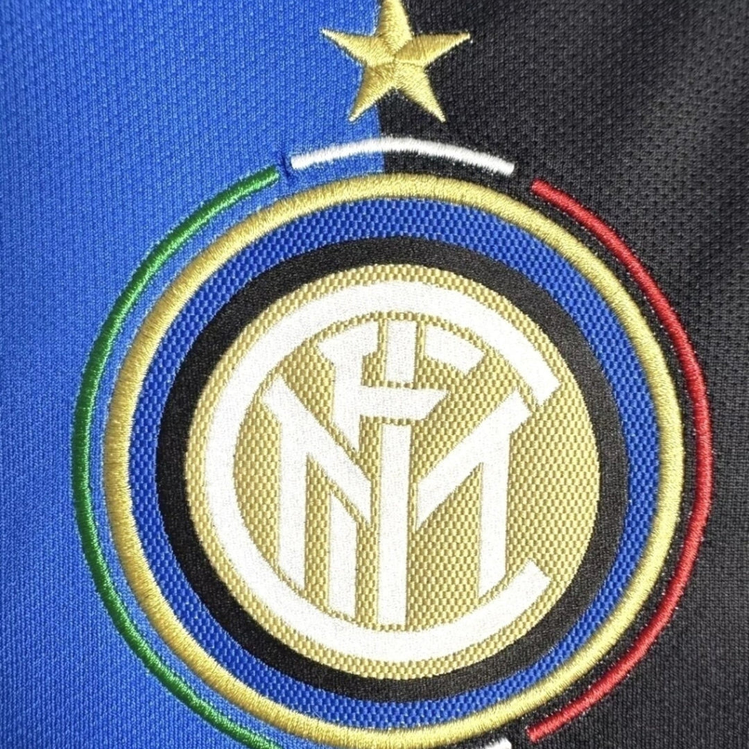Inter Milan Home 09/10 - Long Sleeve - Champions League