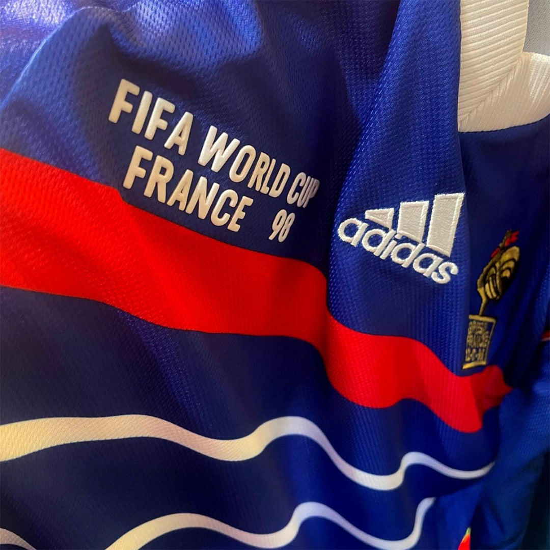 France Home 98 - Long Sleeve - World Cup 98