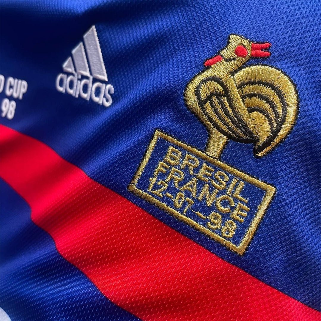 France Home 98 - Long Sleeve - World Cup 98