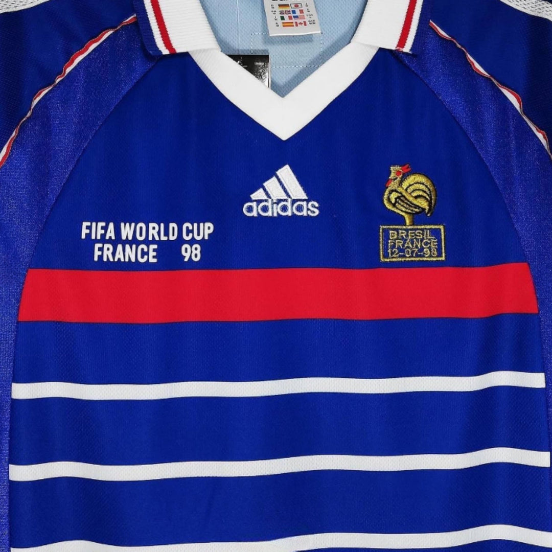 France Home 98 - Long Sleeve - World Cup 98