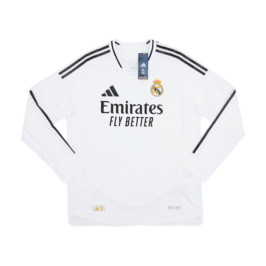 2024-25 Real Madrid CF Home Kit Long Sleeve