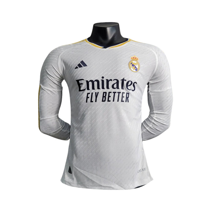 Real Madrid Home 23/24 - Long Sleeve - Player Version