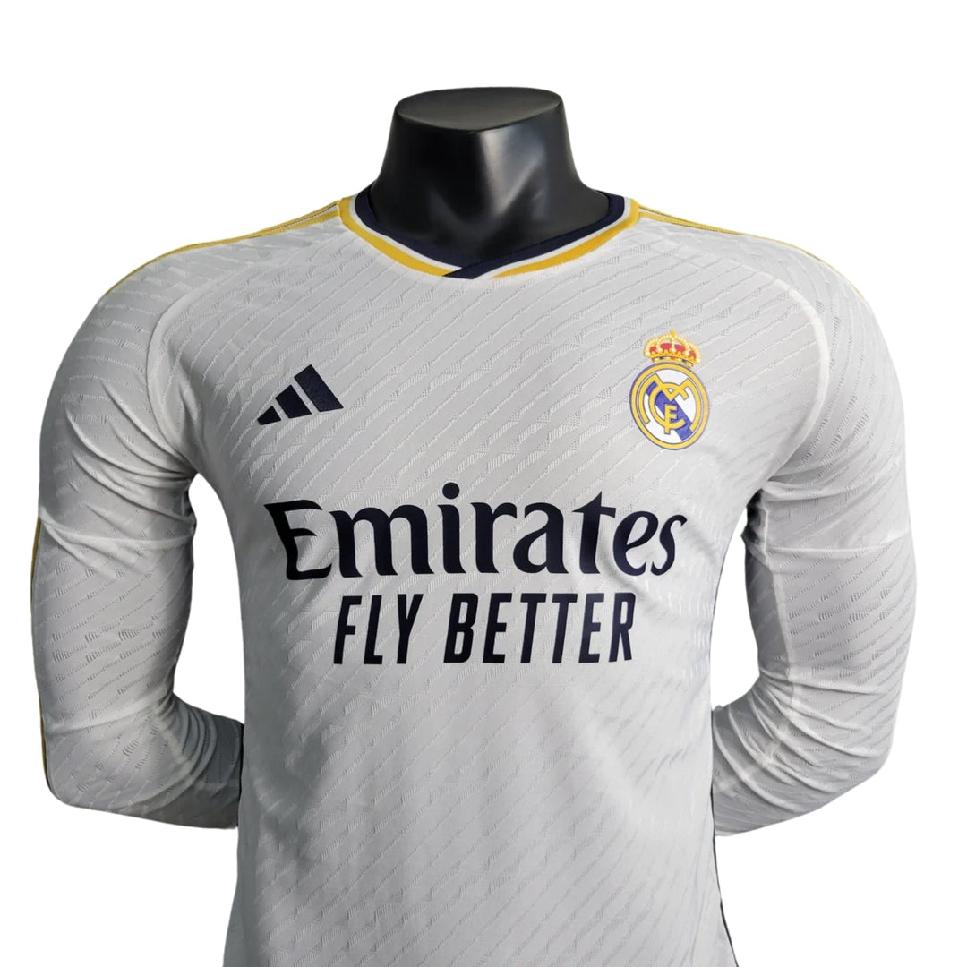 Real Madrid Home 23/24 - Long Sleeve - Player Version