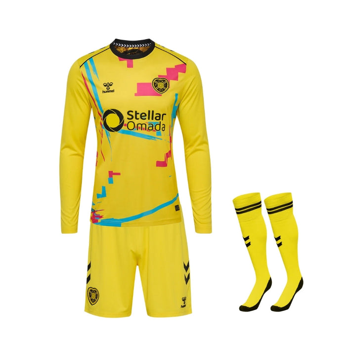 Kit de Criança - Hearts Guarda-Redes 25/26 - Manga Comprida