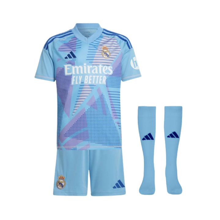 Real Madrid Goalkeeper Kids Kit 24/25