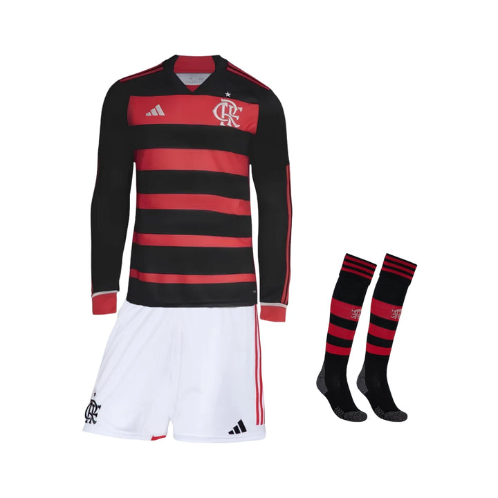 Flamengo Home Kit 24/25 - Long Sleeve