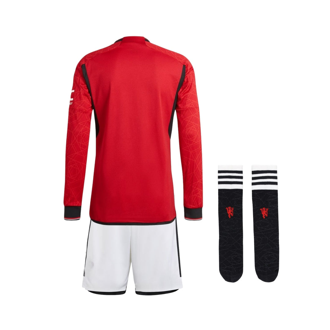 Manchester United Home Kit 23/24 - Long Sleeve