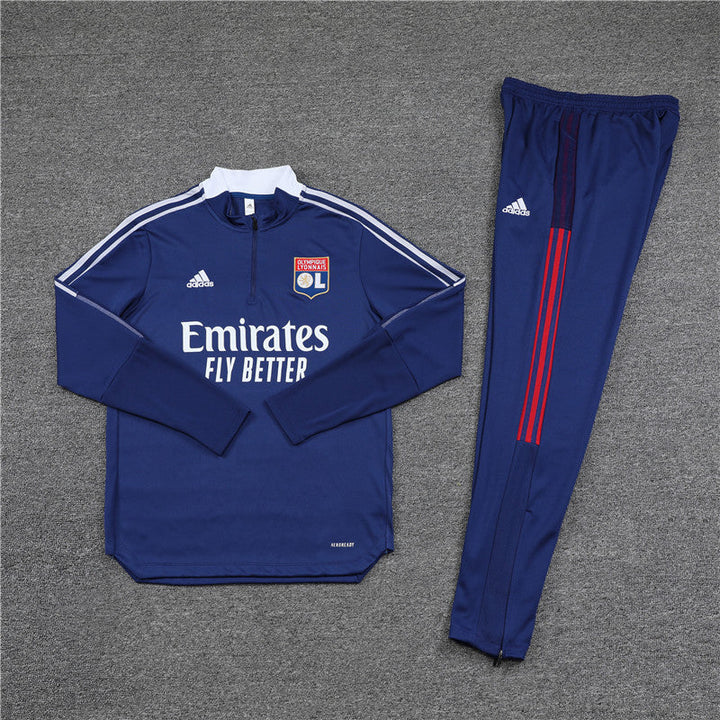 Olympique Lyon 23/24 - Tracksuit - 1/2 Zip