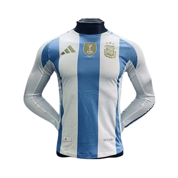Argentina Home 24/25 - Long Sleeve - Player Version - Copa América 2024