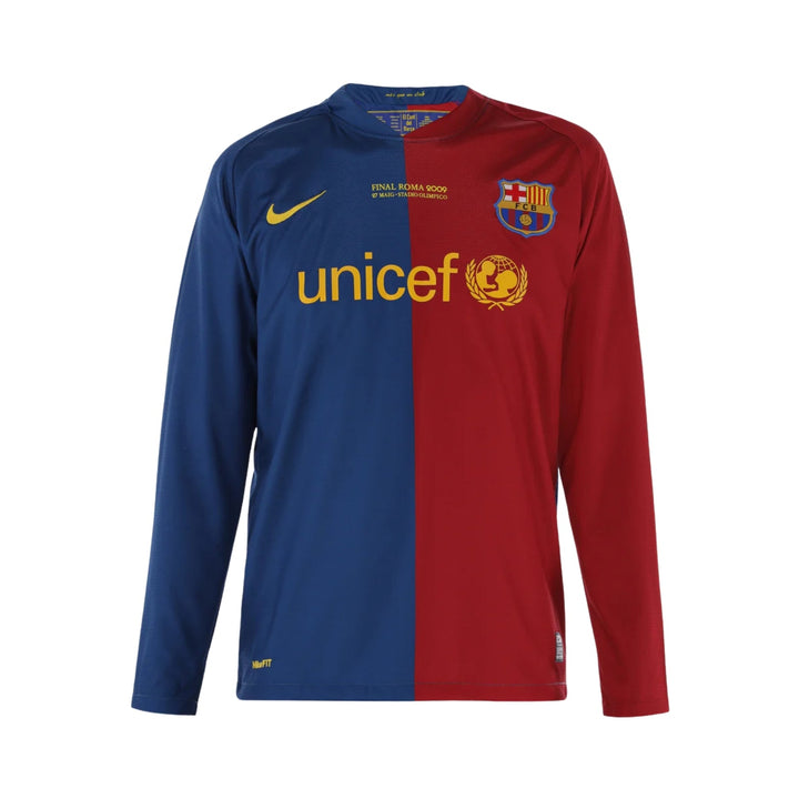 Barcelona Main 08/09 - Champions League Final - Long Sleeve