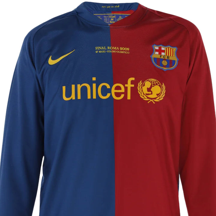 Barcelona Main 08/09 - Champions League Final - Long Sleeve