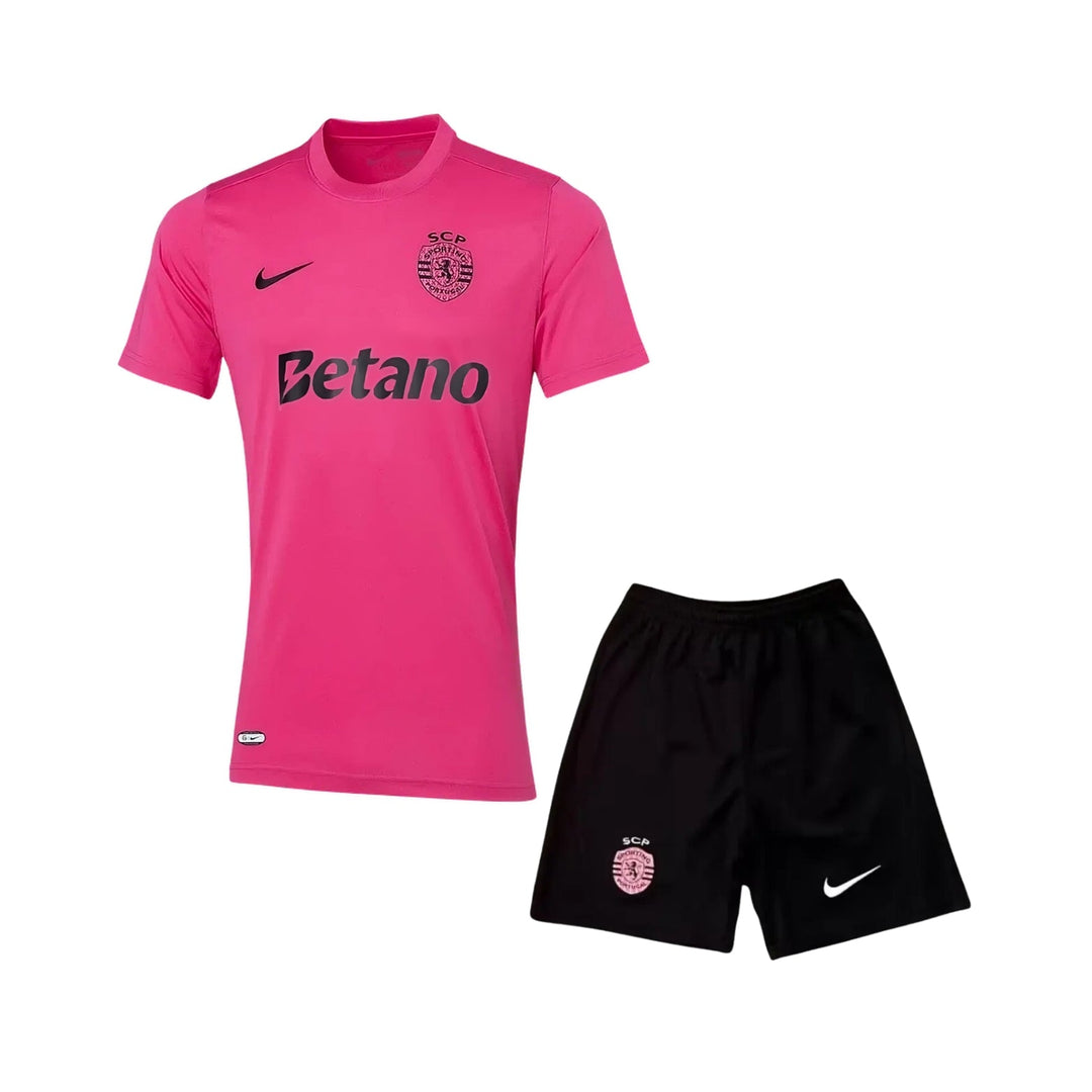 Kids Kit - Sporting Special Edition "Pink October" 24/25 - Two-Time Champion Edition