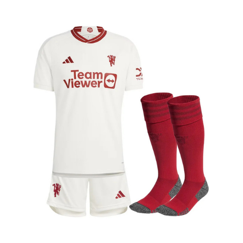 Manchester United Kids' Third Kit 23/24