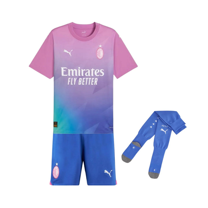AC Milan Third Kids Kit 23/24