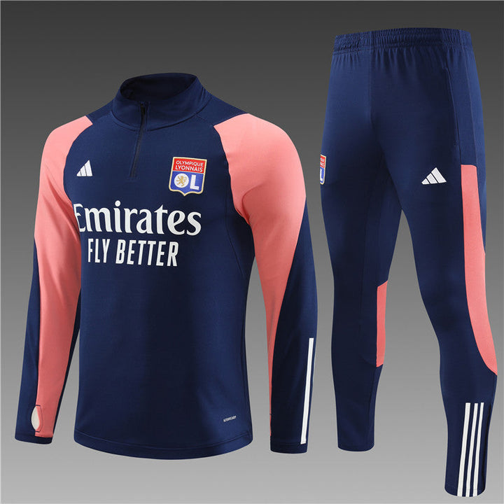 Olympique Lyon 23/24 - Half Zip Tracksuit
