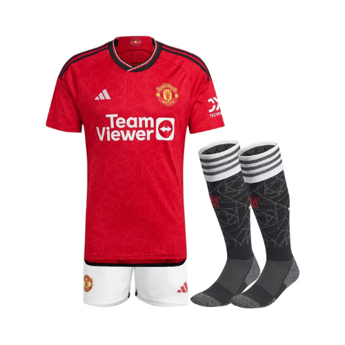Manchester United Kids' Home Kit 23/24