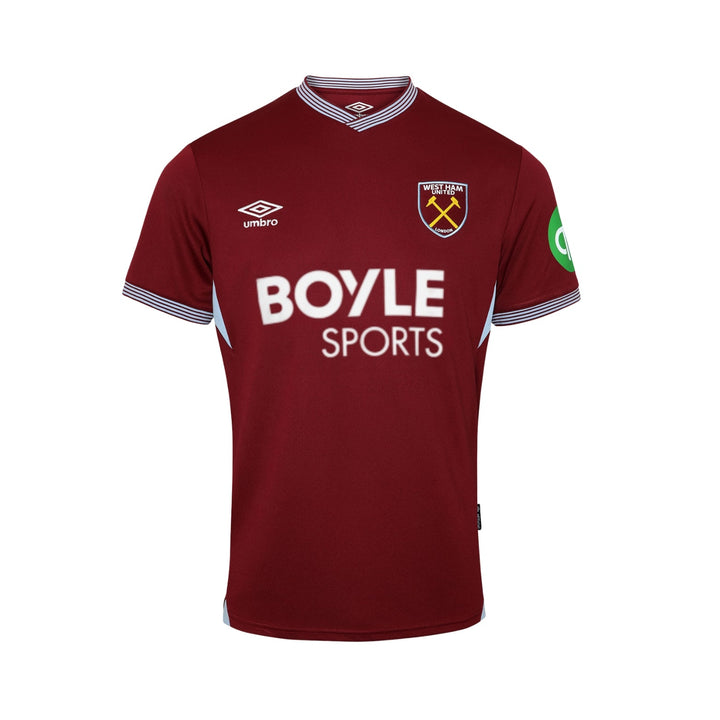 West Ham Home 25/26 - All Sponsors