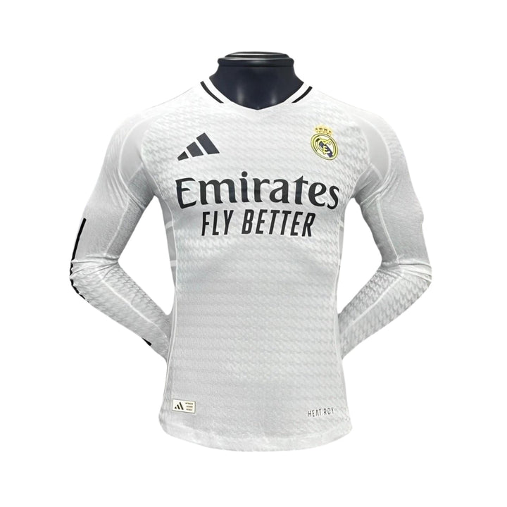 Real Madrid Home 24/25 - Player Version - Long Sleeve