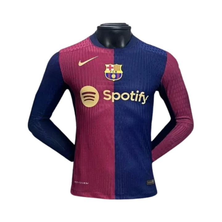 Barcelona Home 24/25 - Long Sleeve - Player Version