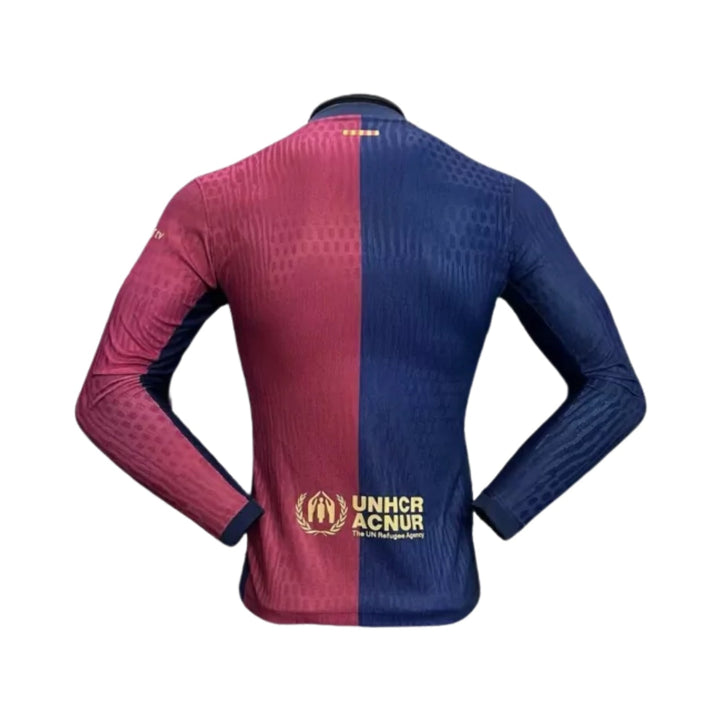 Barcelona Home 24/25 - Long Sleeve - Player Version