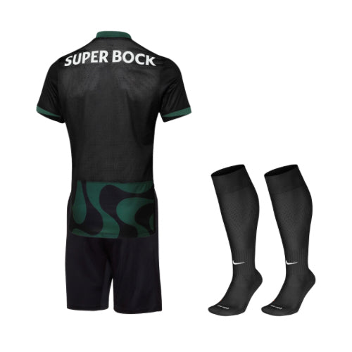 Kids Kit - Sporting Black Alternative 25/26