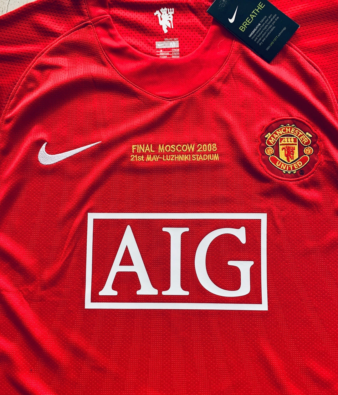 Manchester United Home 07/08 - Champions League Final - Long Sleeve - Ronaldo 7