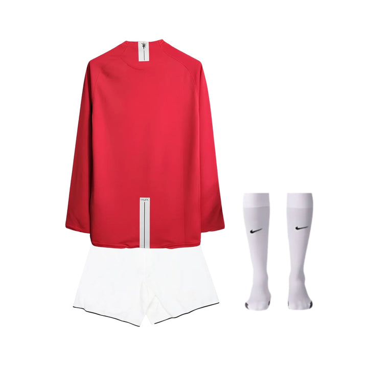 Kids Kit - Manchester United Home 07/08 - Long Sleeve - Champions League Final