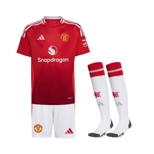 Manchester United Kids' Home Kit 24/25