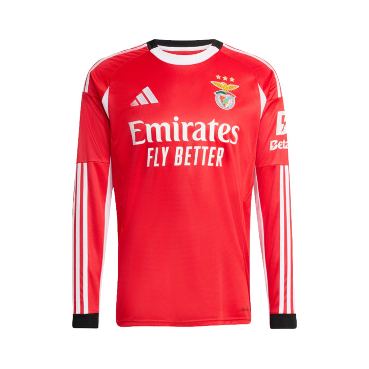 Benfica Home 25/26 - Long Sleeve - Delivery in 48 Hours