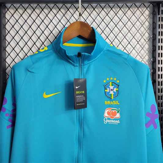 Brazil Turquoise Blue Windbreaker