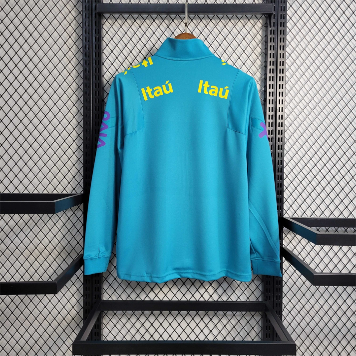 Brazil Turquoise Blue Windbreaker