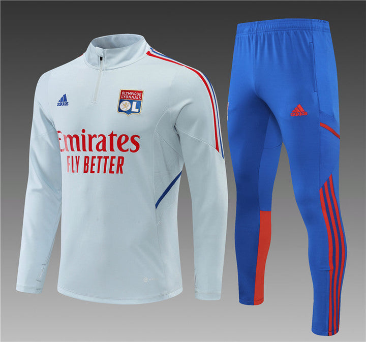 Olympique Lyon 23/24 - Half Zip Tracksuit
