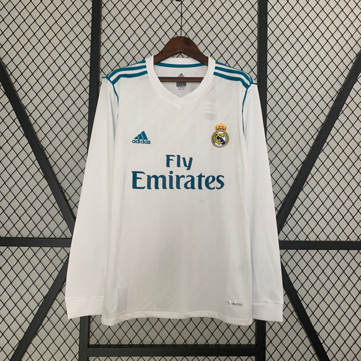 Real Madrid Home 17/18 - Long Sleeve