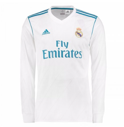 Real Madrid Home 17/18 - Long Sleeve - Ronaldo 7
