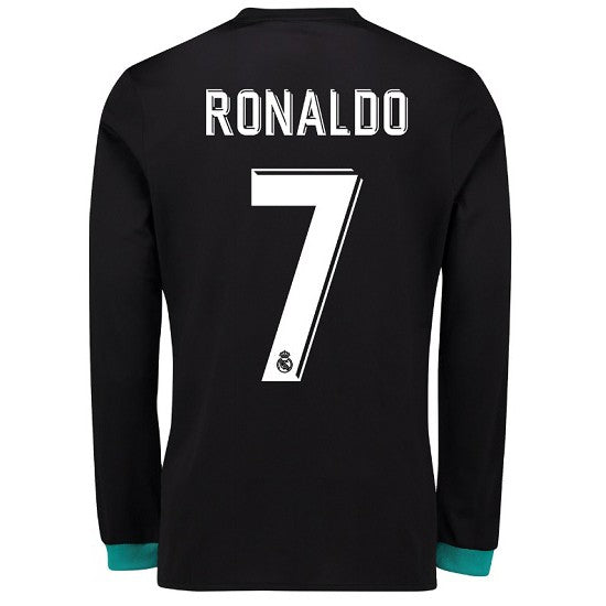 Real Madrid Alternative 17/18 - Ronaldo 7 - Long Sleeve